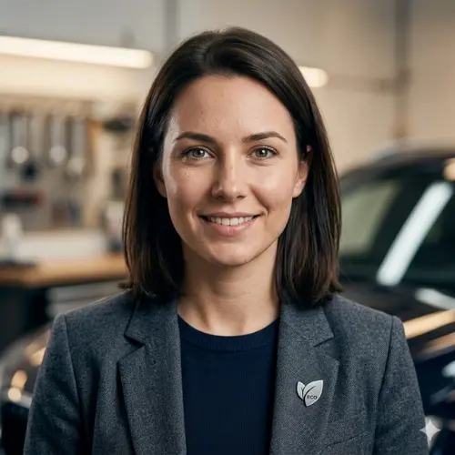 mulher fazendo avaliação limpeza autoeco